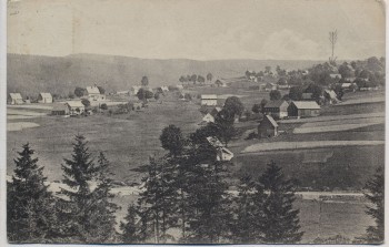 AK Neuwernsdorf Ortsansicht bei Cämmerswalde Neuhausen Erzgebirge 1930