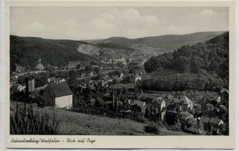 AK Foto Hohenlimburg / Westfalen Blick auf Oege b. Hagen 1951