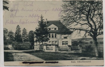 AK Château-Salins Salzburg Kaiserliche Oberförsterei Feldpost Lothringen Frankreich 1916