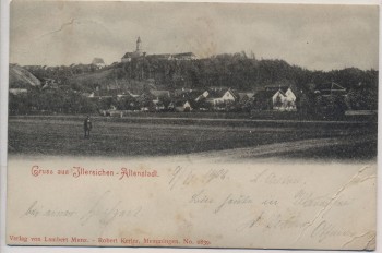 AK Gruss aus Illereichen Altenstadt Ortsansicht 1902