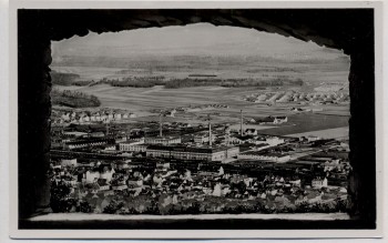 AK Foto Singen (Hohentwiel) Blick auf die MAGGI-Werke 1930