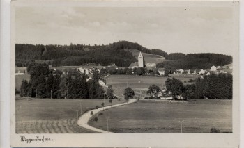 VERKAUFT !!!   AK Foto Wiggensbach im Allgäu Ortsansicht 1930