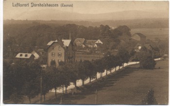 VERKAUFT !!!              AK Luftkurort Dornholzhausen Ortsansicht b. Bad Homburg vor der Höhe 1910