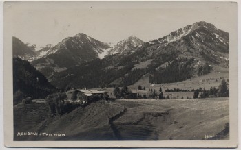 AK Foto Rehbach in Tirol b. Schattwald Reutte Österreich 1930
