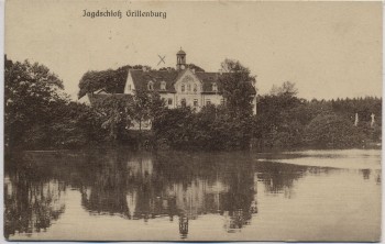 AK Jagdschloss Grillenburg bei Tharandt 1928