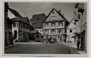 AK Foto Alt Gernsbach Hofstätte mit Gasthaus zur Traube 1935