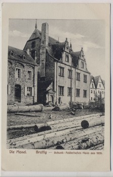 AK Bruttig Schunk an der Mosel Felden'sches Haus 1910