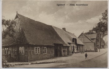 AK Egestorf Altes Bauernhaus Lüneburger Heide 1920