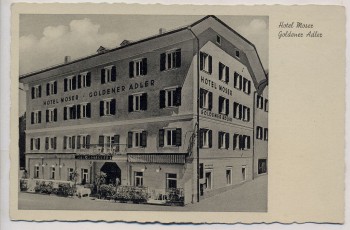 AK Bad Hofgastein Hotel Moser zum Goldenen Adler Österreich 1930