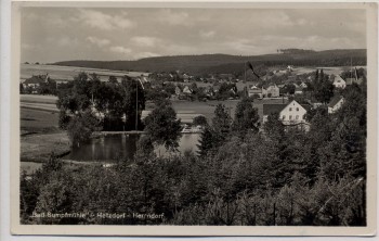 AK Foto Bad Sumpfmühle Hetzdorf Herrndorf Halsbrücke 1935