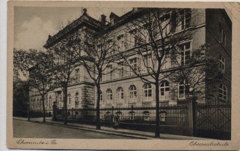 AK Chemnitz Oberrealschule Wielandstraße 1920