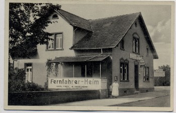 AK Ingelheim Fernfahrer-Heim Karl Frey 1935 RAR
