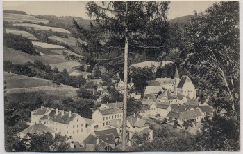 AK Sommerfrische Edlitz Ortsansicht Niederösterreich Österreich 1913