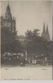 AK Köln am Rhein Altmarkt 1910