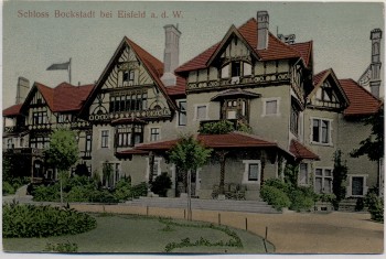AK Schloss Bockstadt bei Eisfeld an der Werra 1910 RAR