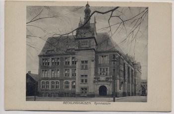 AK Recklinghausen Gymnasium 1920