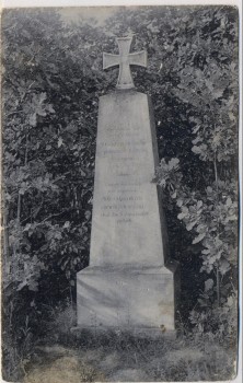 AK Hradec Králové Schlachtfeld bei Königgrätz 1866 Denkmal gefallener österr. u. preuss. Soldaten Tschechien 1908 RAR