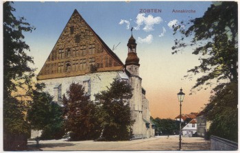 AK Zobten am Berge Annakirche Sobótka Polen Schlesien 1910