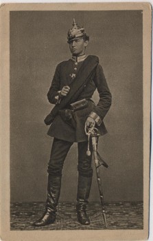 AK Generalfeldmarschall Hindenburg Leutnant im 3. Garde-Regt. 1866 1910