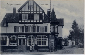 AK Schwarzenbek in Schleswig-Holstein Kaiser Hof 1908 RAR