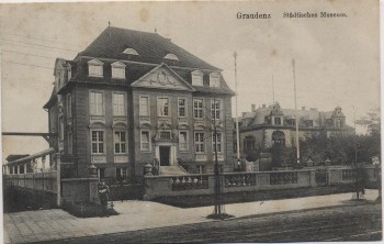 AK Graudenz Grudziądz Städtisches Museum Westpreußen Polen 1916
