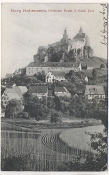 AK Burg Hohenstein bei Kirchensittenbach 1910