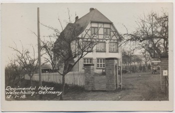 AK Foto Welschbillig bei Trier Hausansicht 1918 RAR
