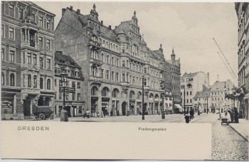 VERKAUFT !!!   AK Dresden Freiberger Platz 1910 RAR