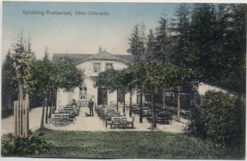 VERKAUFT !!!   AK Oberoderwitz Spitzberg-Restaurant 1910