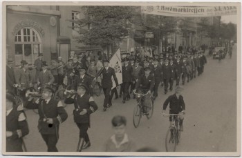 VERKAUFT !!!   AK Foto Kiel 1. Nordmark-Treffen Umzug 25. und 26. Mai 1935 RAR