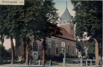 AK Hohenwestedt Kirche Schleswig-Holstein 1910 RAR