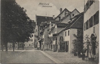 AK Meersburg am Bodensee Schlossplatz 1920