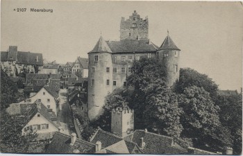 AK Meersburg am Bodensee Blick auf Schloss 1910
