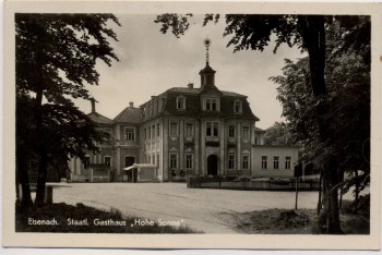 AK Foto Eisenach Staatl. Gasthaus Hohe Sonne 1956