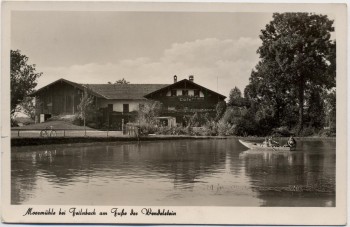 AK Foto Bad Feilnbach Moosmühle am Fuße des Wendelstein 1957