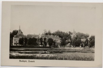 AK Foto Radzyń Podlaski Schloss Zamek Lublin Polen 1935 RAR