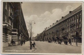 AK Foto Amsterdam Haarlemmermeerstraat Nordholland Niederlande 1936 RAR