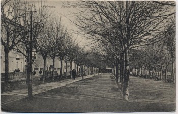 AK Reinosa Paseo de Cupida Kantabrien Spanien 1910