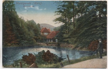 AK Wernigerode Christianental Harz 1924
