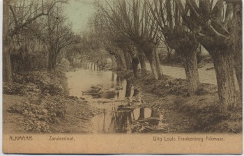 AK Alkmaar Zandersloot Uitg Louis Frankenberg Nordholland Niederlande 1910