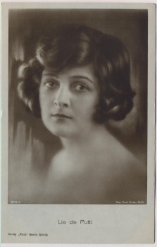 AK Foto Lya de Putti Schauspielerin 1925