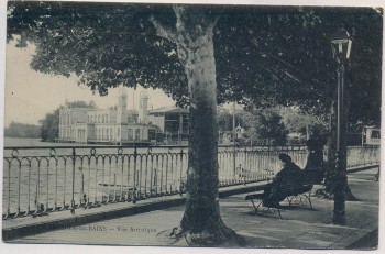 AK Enghien-les-Bains Vue Artistique Blick auf Casino Val-d’Oise Frankreich 1909