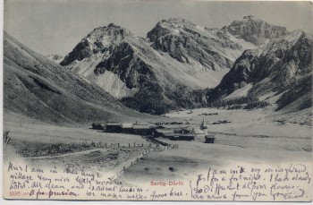 AK Sertig Dörfli bei Davos Graubünden Schweiz 1904