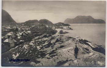 AK Foto Spitzbergen Ortsansicht Norwegen Norge 1944 RAR