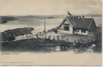 AK Bergen Blick vom Floistuen Norwegen 1910