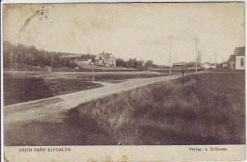 AK Älvdalen Parti fran Elfdalen Dalarna Schweden 1907