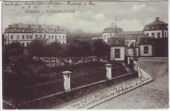AK Neuwied Fürstliches Schloß 1912