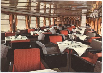 AK Berlin Weiße Flotte Luxusfahrgastschiff MS Pelikan 1979