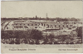 AK Truppen-Übungsplatz Döberitz Das Neue Barackenlager 1919