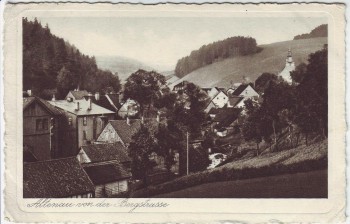 AK Altenau von der Bergstrasse Clausthal-Zellerfeld 1945